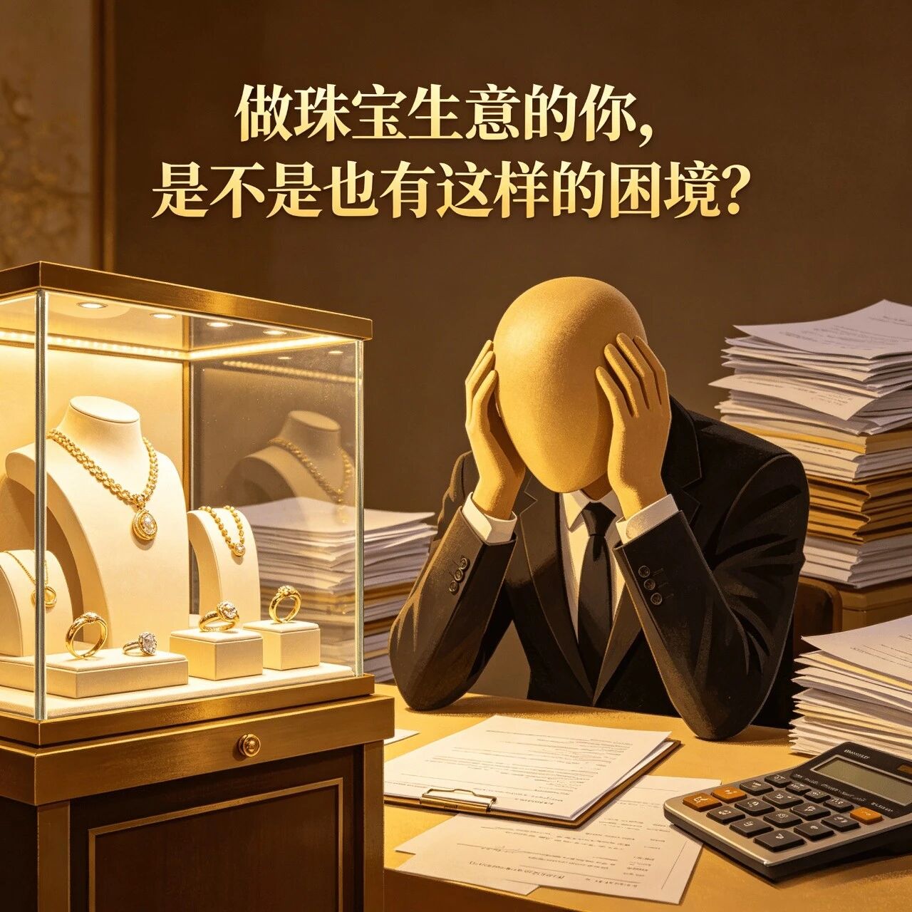 南柯金管家：做珠宝生意的你，是不是也有这样的困境？